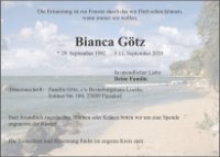 eine Anzeige